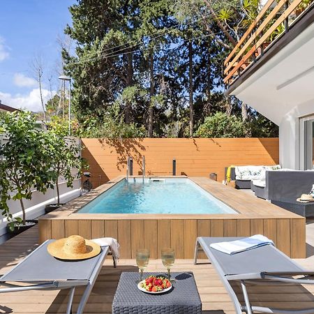 Appartamento In Villa Con Piscina Privata Palermo Exterior foto