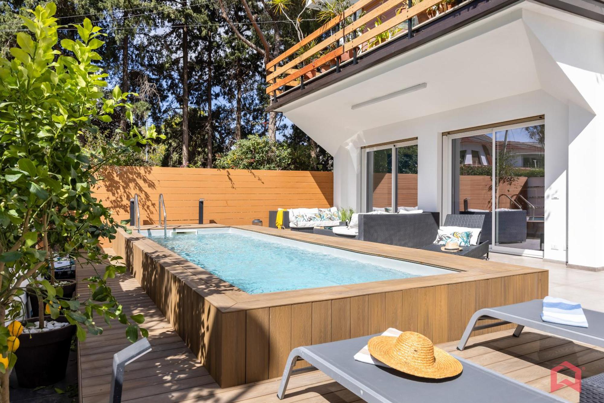 Appartamento In Villa Con Piscina Privata Palermo Exterior foto